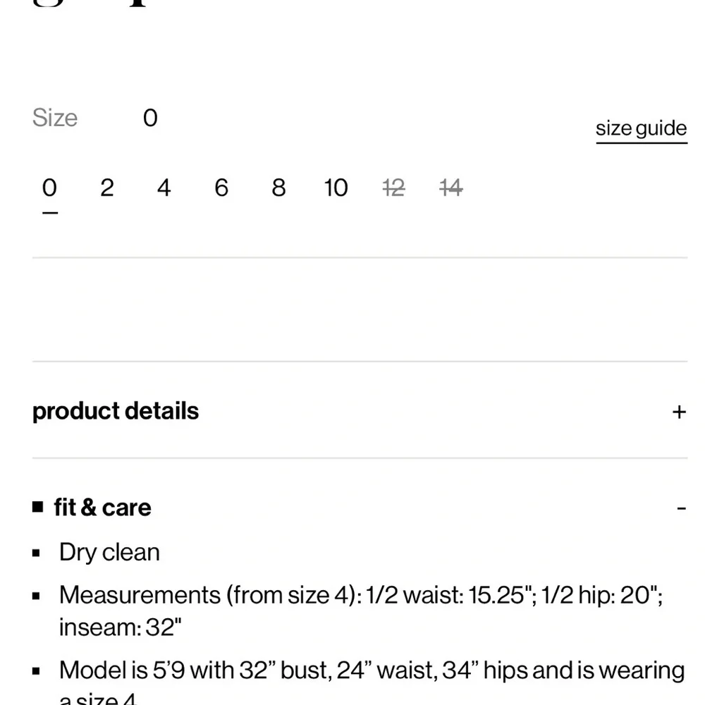 NWT - GWYN Blake Trouser Wide-Leg Women's Pants - Picture 6 of 11